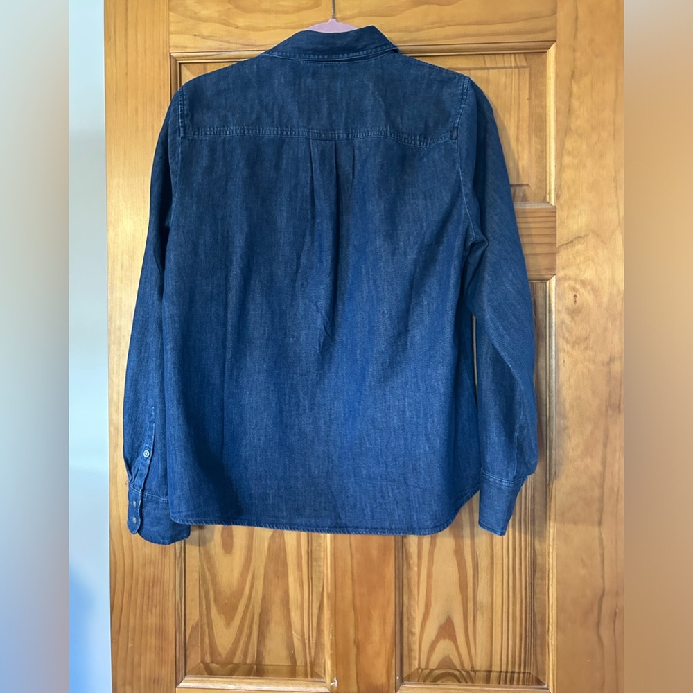 Jcrew Factory Chambray Button Down - image 3